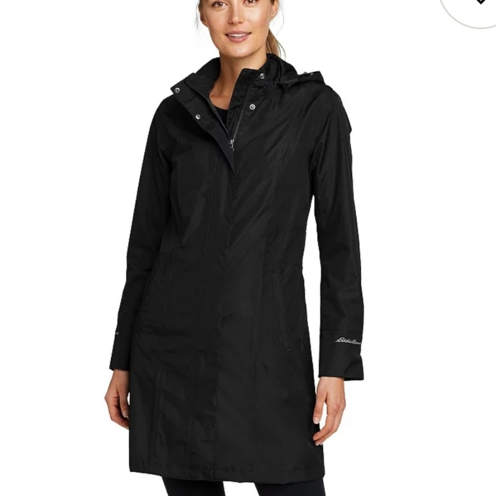 Eddie Bauer Zip Up Softshell Windblocker Coat